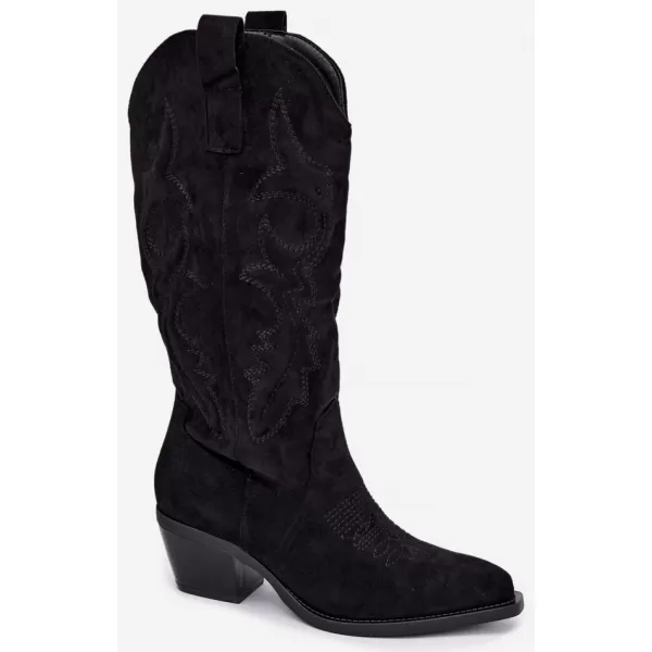  Dámské kozačky BOTO 7689A BLACK 