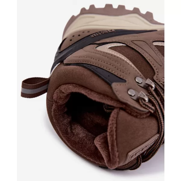  Pánské boty BIG STAR SHOES UU174316 BROWN/BEIGE SHADOWS 