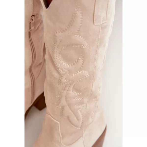  Dámské kozačky BOTO 7689A BEIGE 