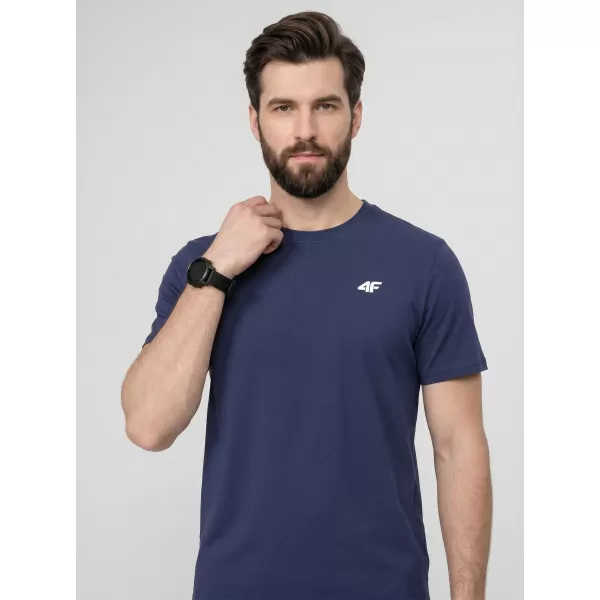  Pánské funkční triko 4F 4FWAW25TFTSM1526 DENIM 