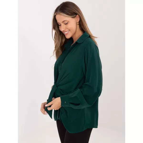  Dámská košile FACTORY PRICE IT-KS-29053.69 DARK GREEN 