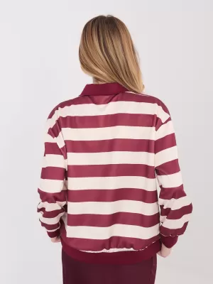 Dámská halenka ITALY MODA IT-BZ-9980.16 BURGUNDY