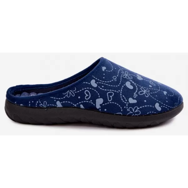  Dámské pantofle INBLU ET000041 MODRÁ 