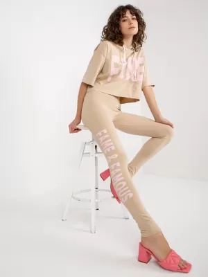 Dámský set EX MODA EM-KMPL-735.10 BEIGE