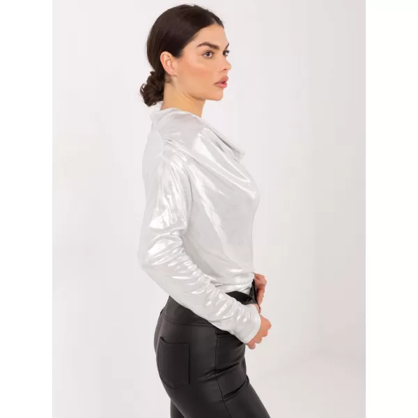  Dámská halenka ITALY MODA DHJ-BZ-15268.30 SILVER 