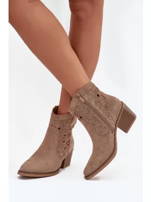 Dámské boty BOTO 25BT02-9452 FANGO/BEIGE