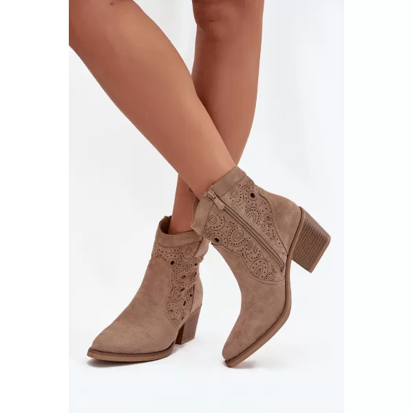  Dámské boty BOTO 25BT02-9452 FANGO/BEIGE 