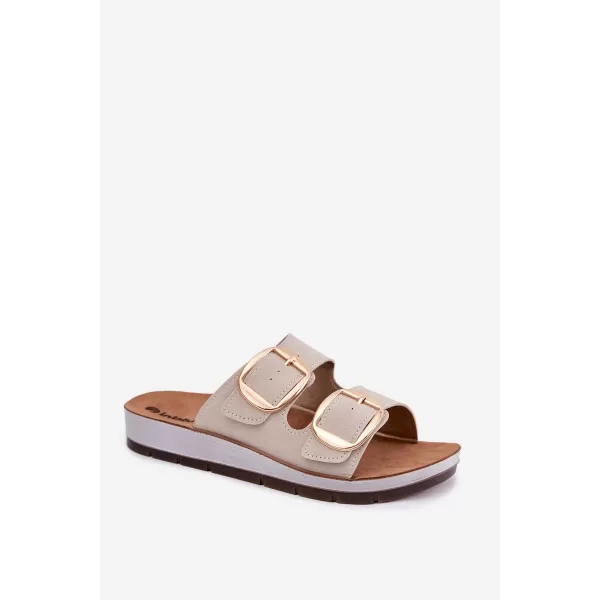  Dámské pantofle INBLU CP000061 BEIGE 