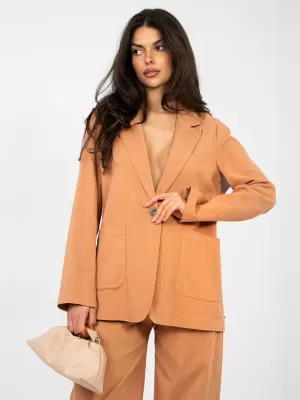 Dámská bunda RUE PARIS IT-MA-FL7703.21P DARK ORANGE