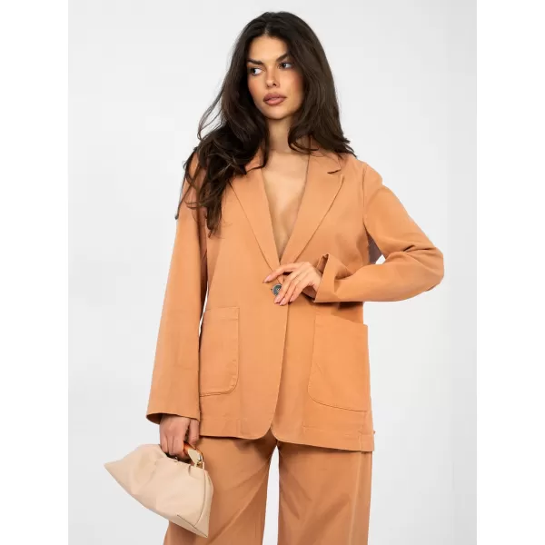  Dámská bunda RUE PARIS IT-MA-FL7703.21P DARK ORANGE 