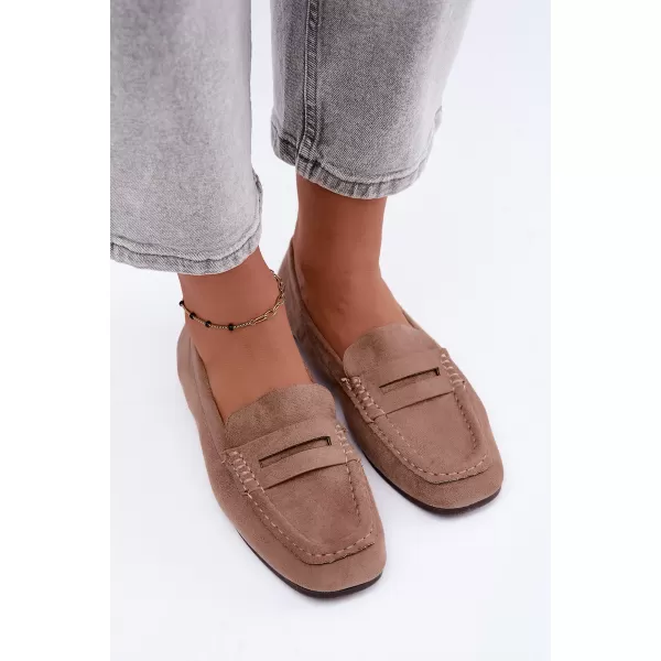  Dámské mokasíny BOTO D-307 BEIGE 