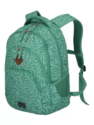Batoh TRAVELITE BASICS BACKPACK PRINT PRINT GREEN