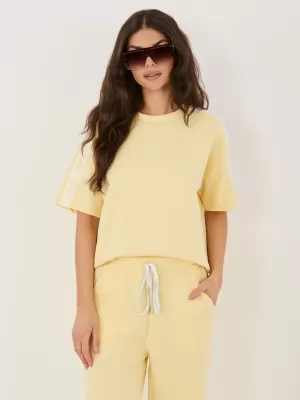 Dámská mikina FACTORY PRICE IT-BZ-97598.96 BRIGHT YELLOW