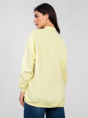 Dámská mikina BASIC FEEL GOOD RV-BL-5185.93P BRIGHT YELLOW