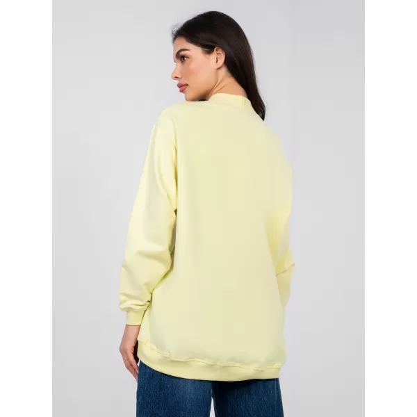  Dámská mikina BASIC FEEL GOOD RV-BL-5185.93P BRIGHT YELLOW 