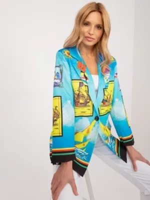 Dámské sako ITALY MODA DHJ-MA-18525-20.11X BLUE