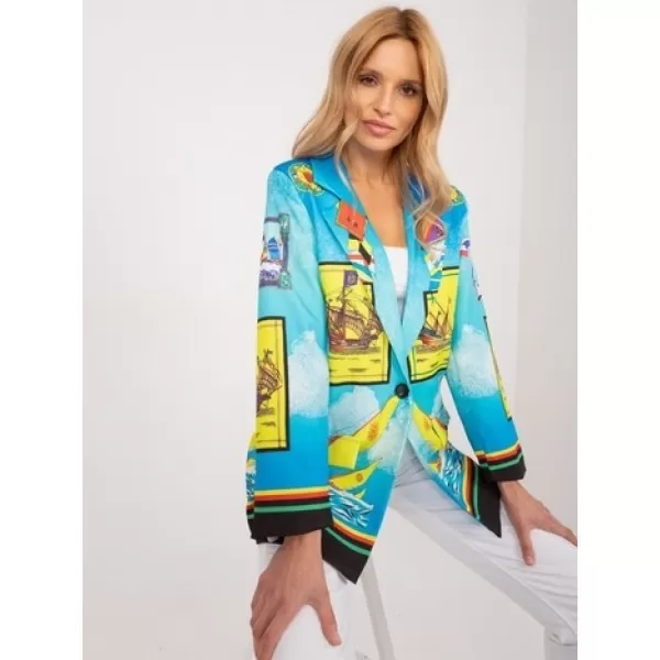  Dámské sako ITALY MODA DHJ-MA-18525-20.11X BLUE 