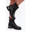 Dámské kotníkové boty D&A MK62-7025 BLACK