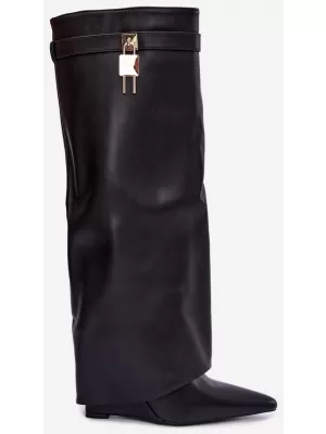 Dámské kozačky BOTO 52166 BLACK
