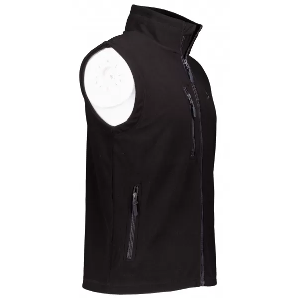  Pánská fleece vesta ALTISPORT ALM002525 ČERNÁ 