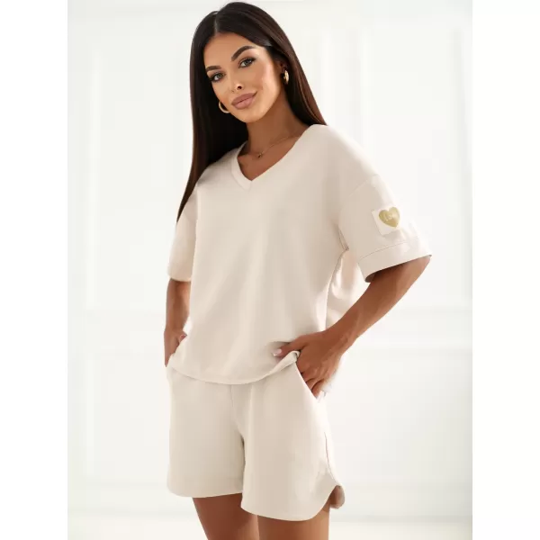  Dámský komplet ITALY MODA MO-KMPL-M61773xy.86 LIGHT BEIGE 