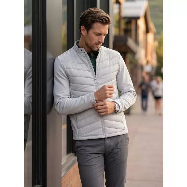  Pánská hybridní bunda MALFINI PREMIUM CROSS 555 SILVER GRAY 