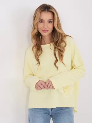Dámská halenka FACTORY PRICE IT-BZ-6693.70 BRIGHT YELLOW