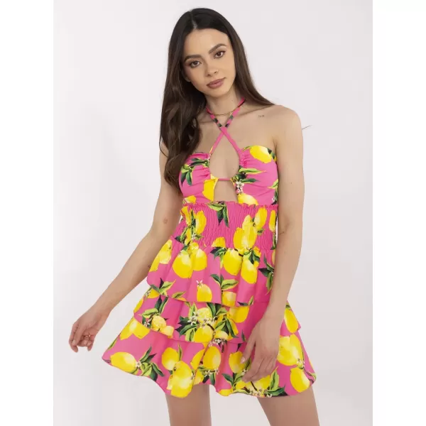  Dámské šaty ITALY MODA MI-SK-23708.60 PINK 