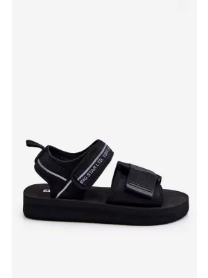 Dámské sandály BIG STAR SHOES LL274784 BLACK