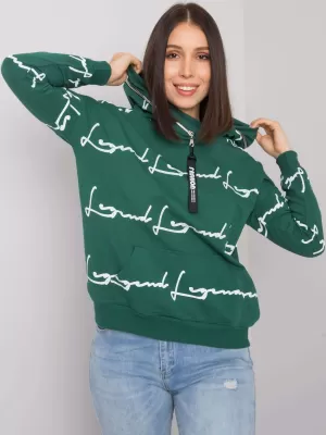Dámská mikina RELEVANCE RV-BL-7127.27 DARK GREEN