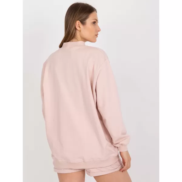  Dámská mikina BASIC FEEL GOOD AP-BL-A-R001 BRIGHT PINK 