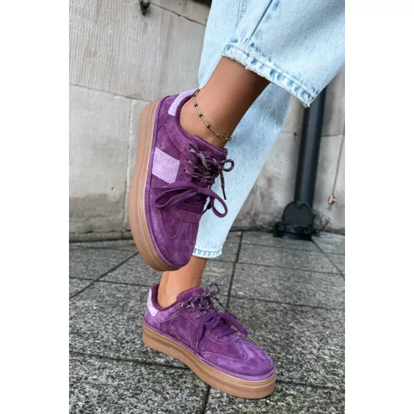  Dámské tenisky BIG STAR SHOES UU274772 PURPLE SHADOWS 