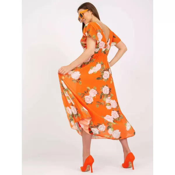 Dámské šaty ITALY MODA DHJ-SK-15722.67P ORANGE 