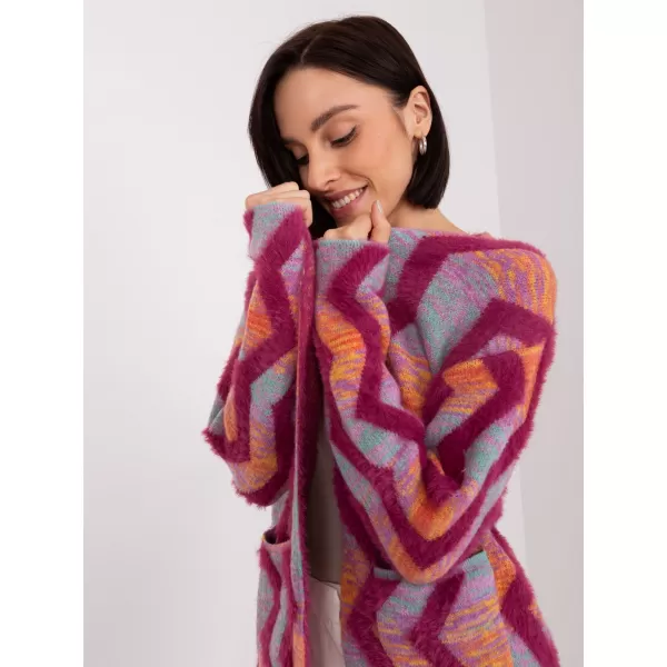  Dámský svetr WOOL FASHION ITALIA AT-SW-234701.34 FUCHSIA 
