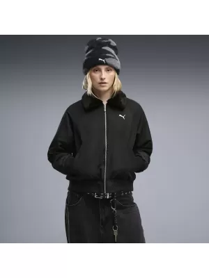 Dámská bunda PUMA REVERSIBLE BLOUSON HIGH LOFT LINING JACK 69456601 PUMA BLACK