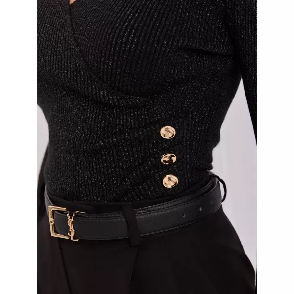  Dámský svetr ITALY MODA IR-SW-JK8688.79 BLACK 
