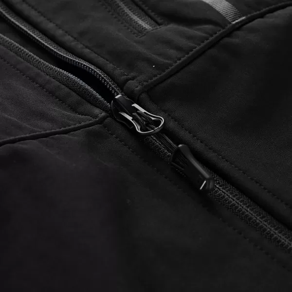  Pánská softshellová bunda ALPINE PRO GEDER BLACK 