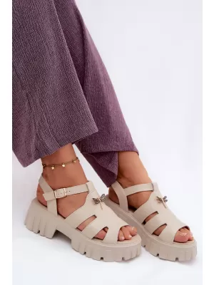 Dámské sandály VINCEZA 79627 BEIGE