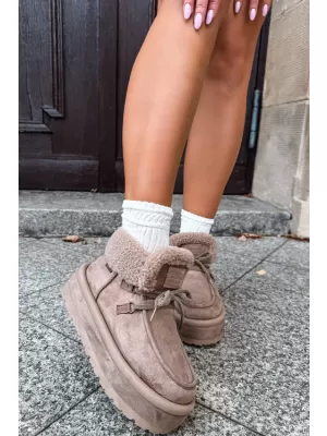 Dámské sněhule BIG STAR SHOES UU274215 BEIGE