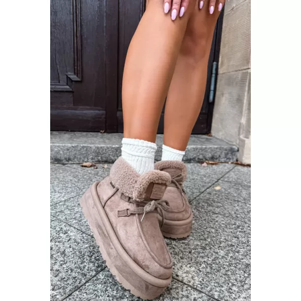  Dámské sněhule BIG STAR SHOES UU274215 BEIGE 
