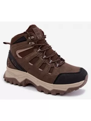 Pánské boty BIG STAR SHOES UU174316 BROWN/BEIGE SHADOWS