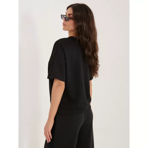  Dámská mikina FACTORY PRICE IT-BZ-97598.96 BLACK 