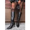 Dámské kozačky BIG STAR SHOES UU274497 BLACK