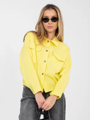 Dámská košile RUE PARIS IT-KS-FL9273.29 YELLOW