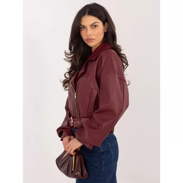  Dámská bunda RUE PARIS IT-KR-FL9609.95 BURGUNDY 