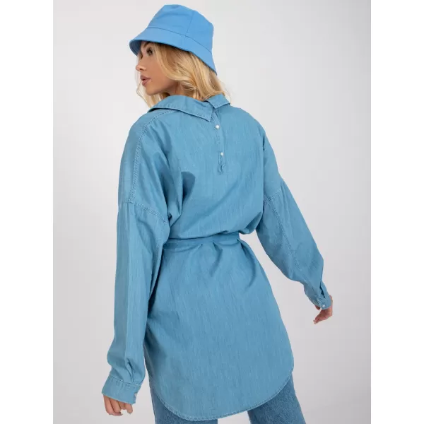  Dámská košile RUE PARIS RO-KS-GMK-2303.44 BLUE 