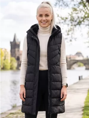Dámská hřejivá vesta ALPINE PRO HERDA 3 BLACK