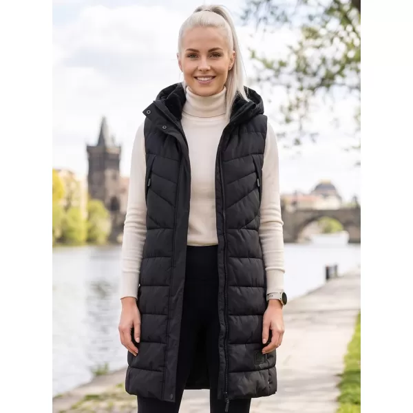  Dámská hřejivá vesta ALPINE PRO HERDA 3 BLACK 
