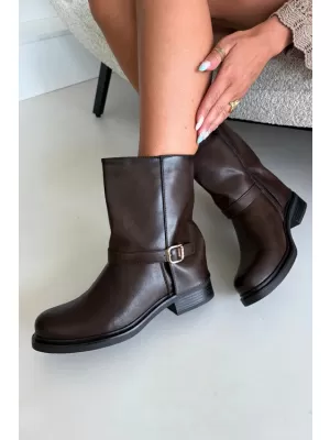 Dámské kotníkové boty BOTO 5859 BROWN