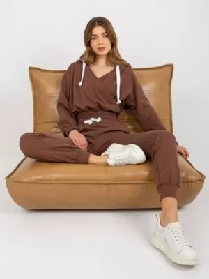 Dámský set EX MODA EM-KMPL-747.06P BROWN